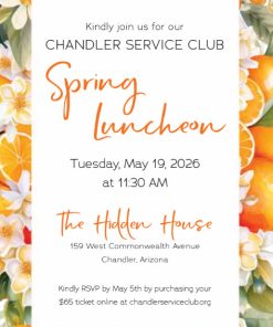 Spring Luncheon May 2026